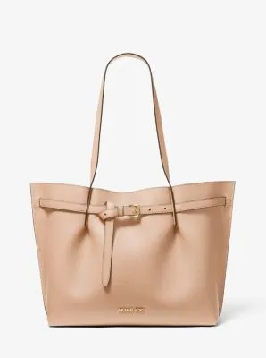 Emilia Large Pebbled Leather Tote Bag