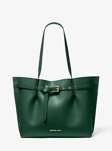 Emilia Large Pebbled Leather Tote Bag