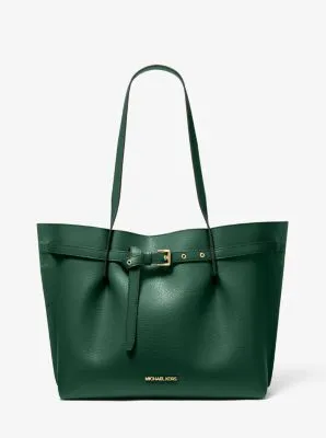 Emilia Large Pebbled Leather Tote Bag