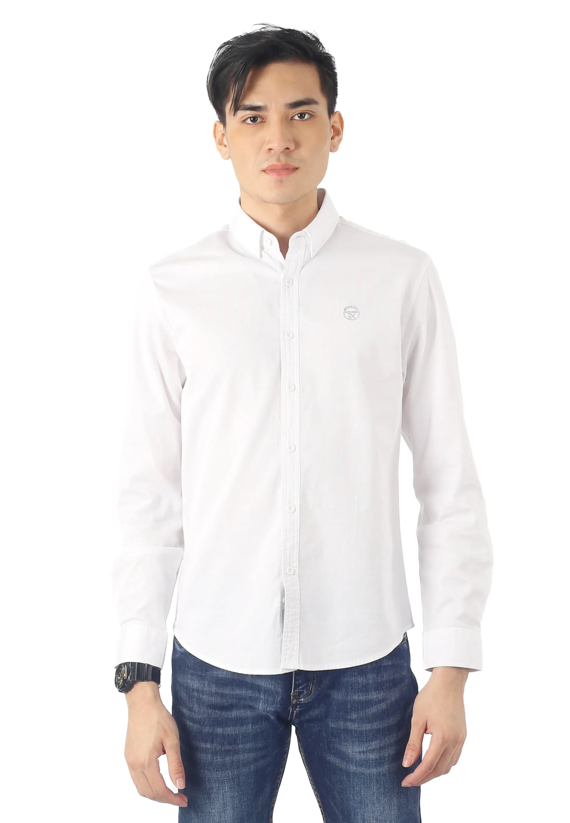 EXHAUST LONG SLEEVE SHIRT [SLIM FIT] 1626