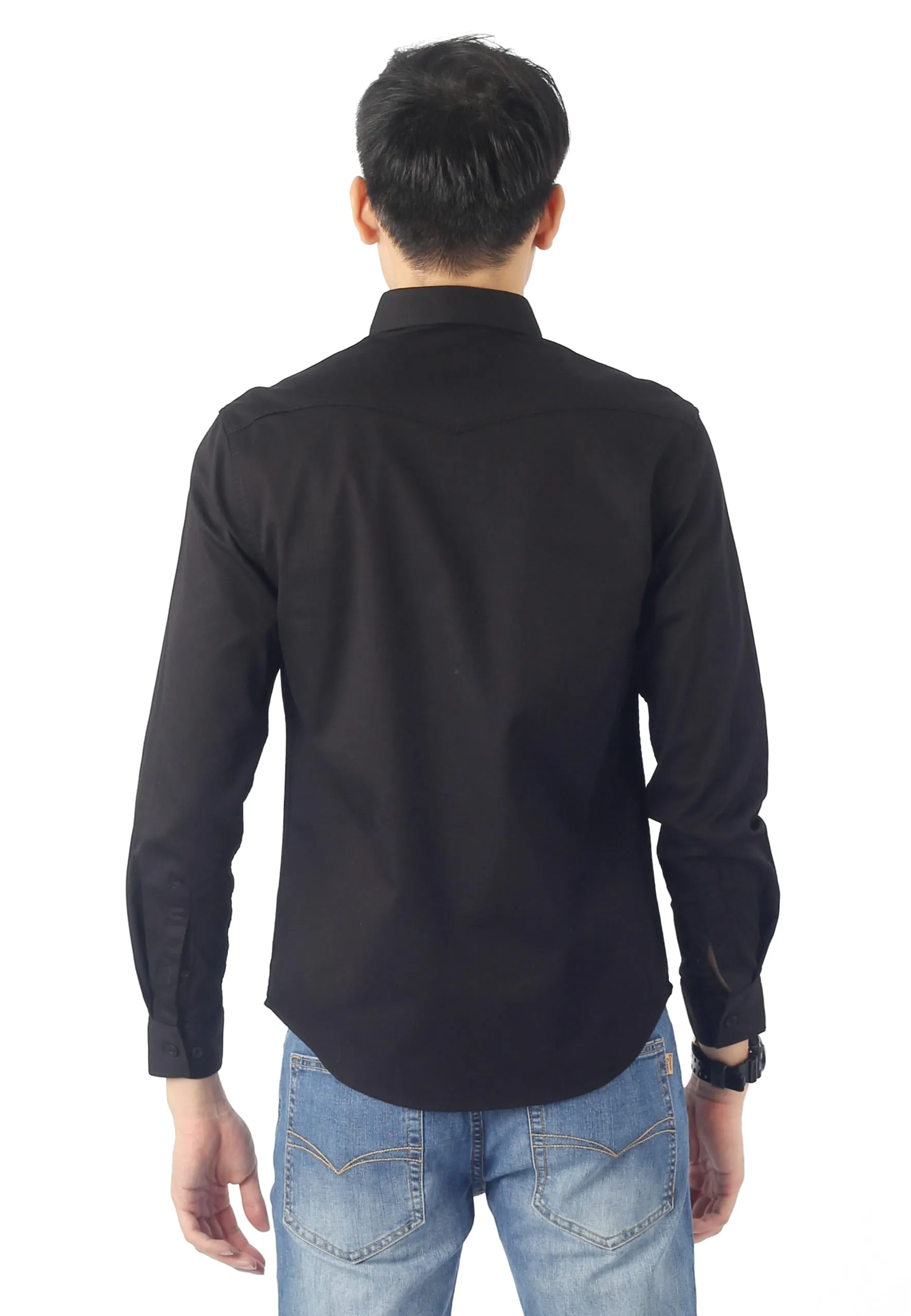 EXHAUST LONG SLEEVE SHIRT [SLIM FIT] 1626