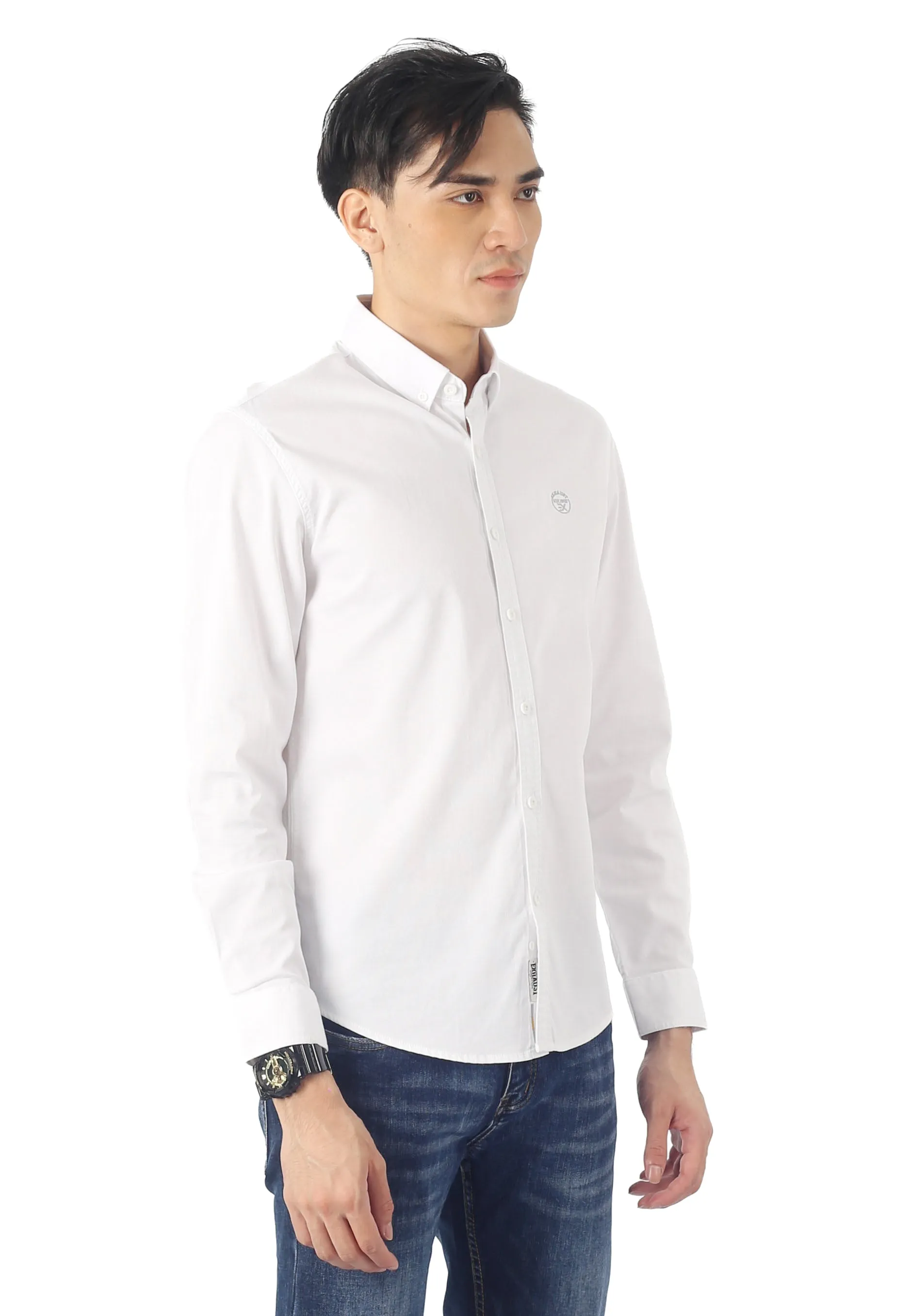 EXHAUST LONG SLEEVE SHIRT [SLIM FIT] 1626