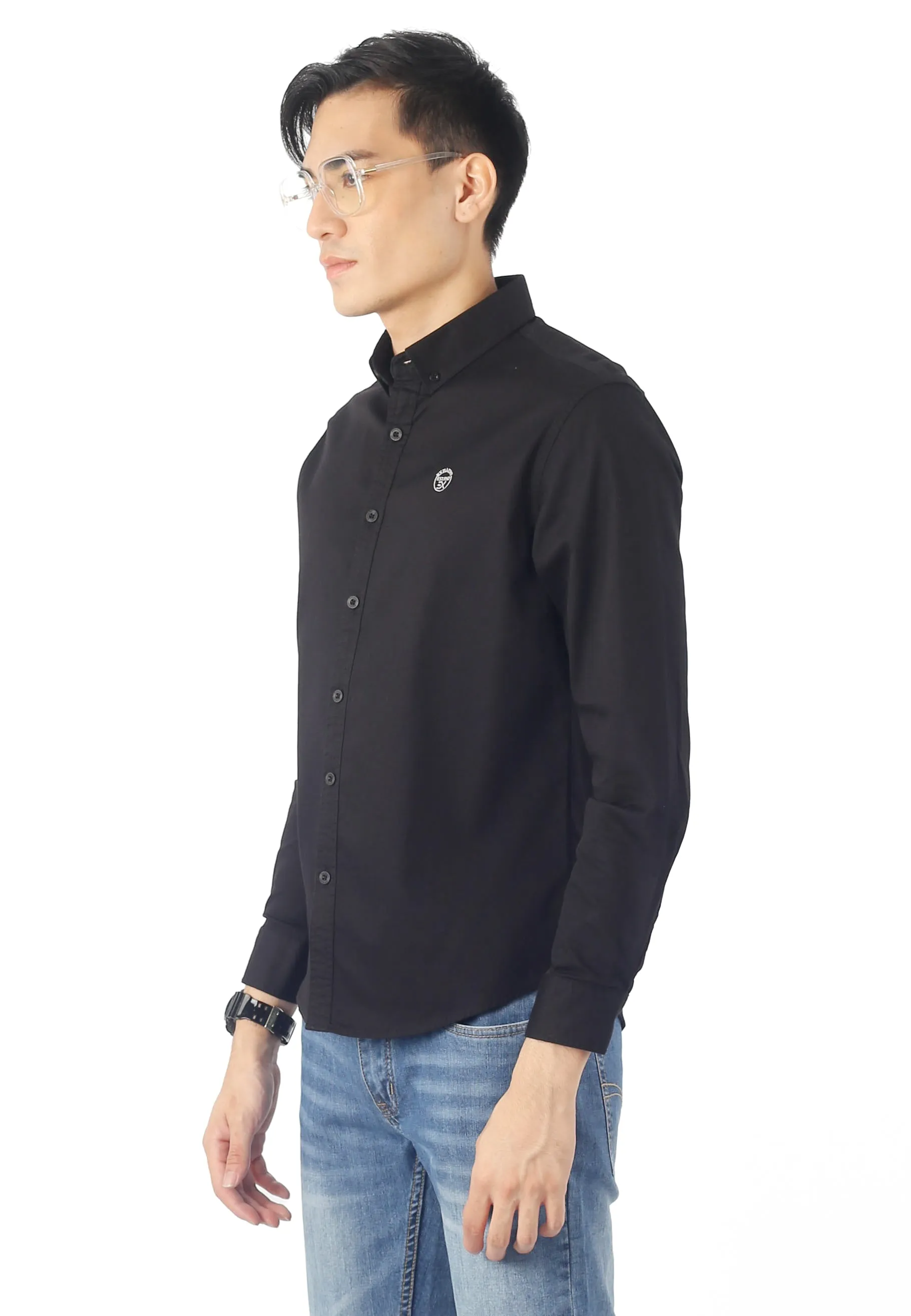 EXHAUST LONG SLEEVE SHIRT [SLIM FIT] 1626