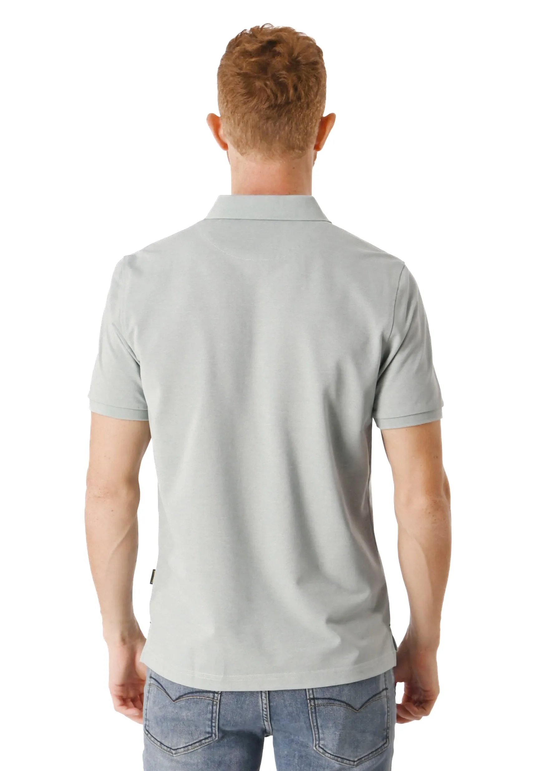 EXHAUST MENS POLO T-SHIRT [SLIM FIT] 1594