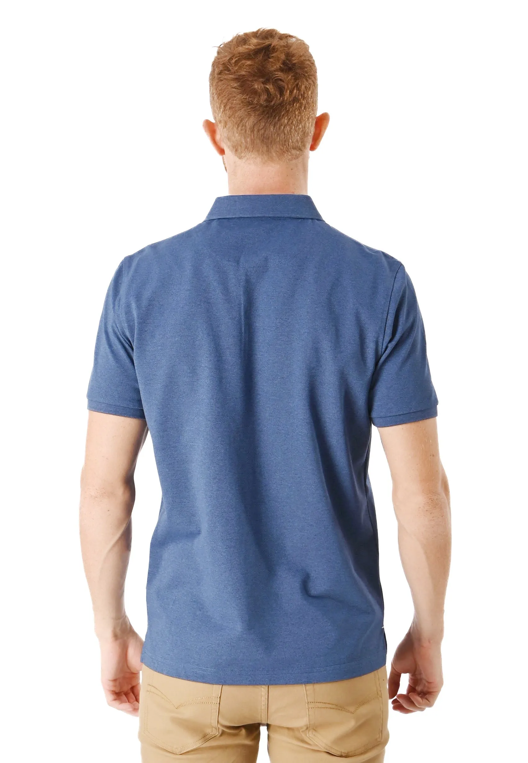 EXHAUST MENS POLO T-SHIRT [SLIM FIT] 1594