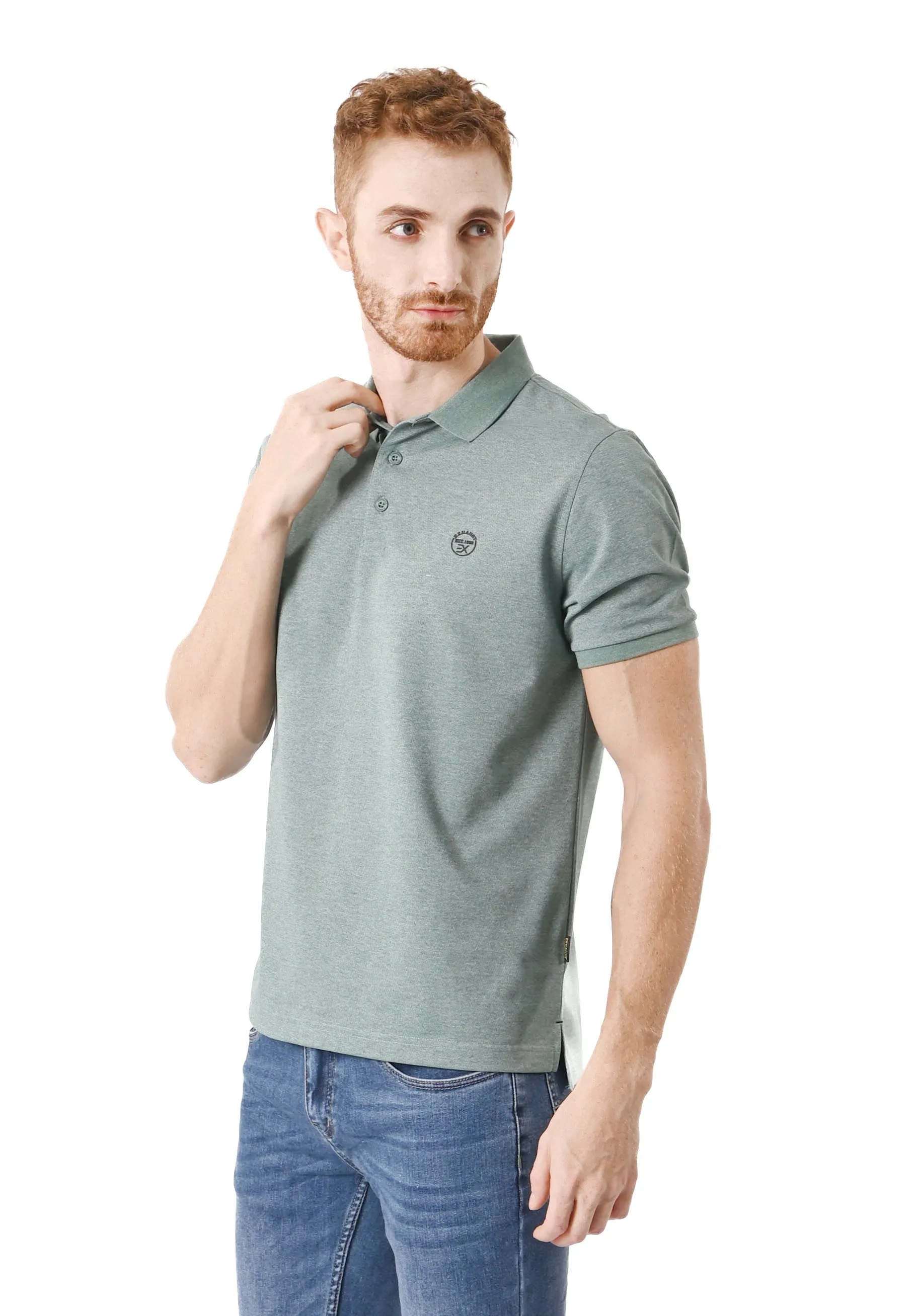 EXHAUST MENS POLO T-SHIRT [SLIM FIT] 1594