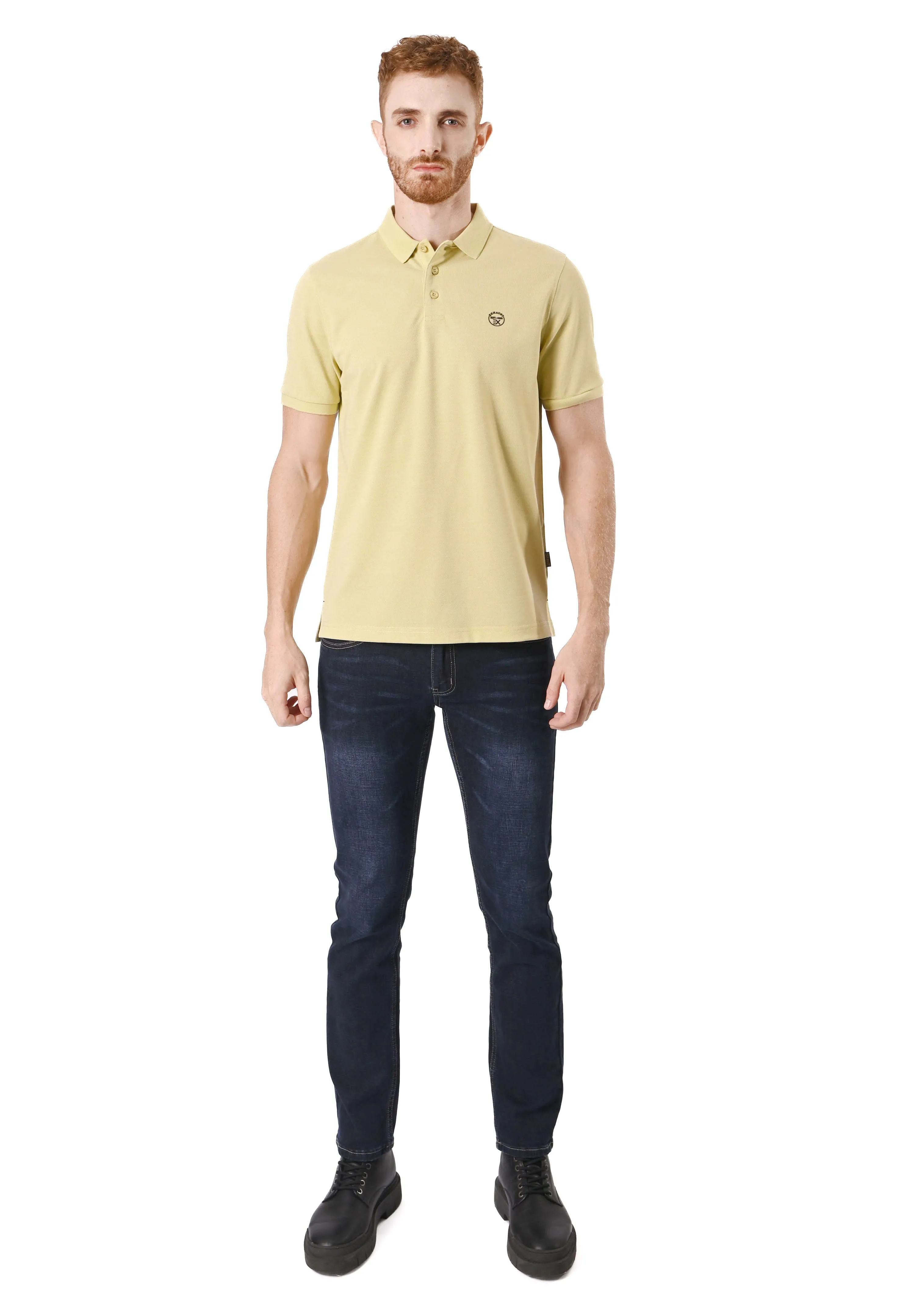 EXHAUST MENS POLO T-SHIRT [SLIM FIT] 1594