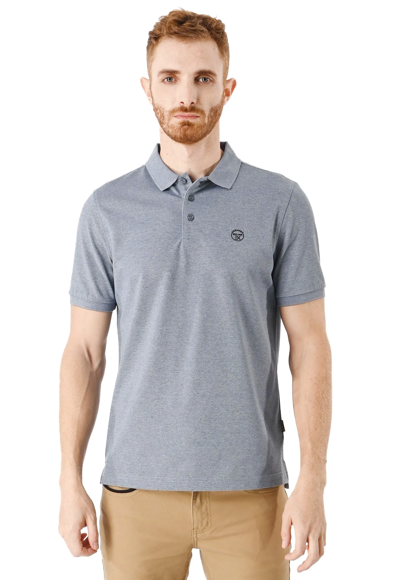 EXHAUST MENS POLO T-SHIRT [SLIM FIT] 1594