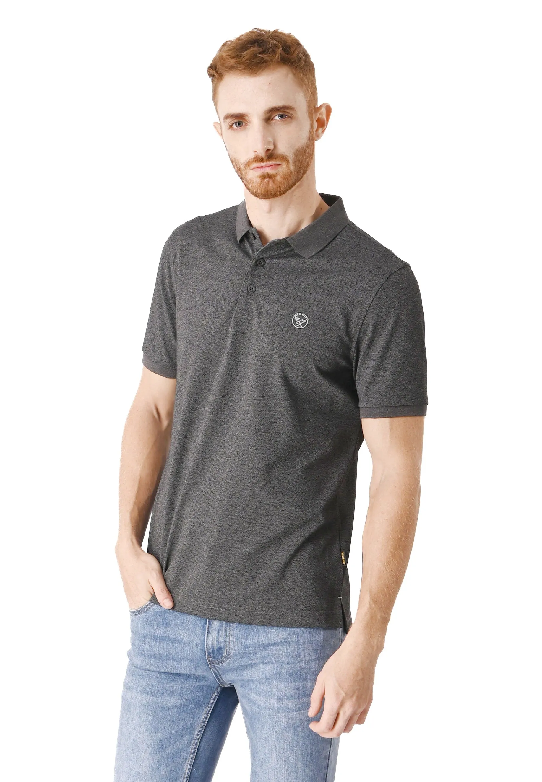 EXHAUST MENS POLO T-SHIRT [SLIM FIT] 1594