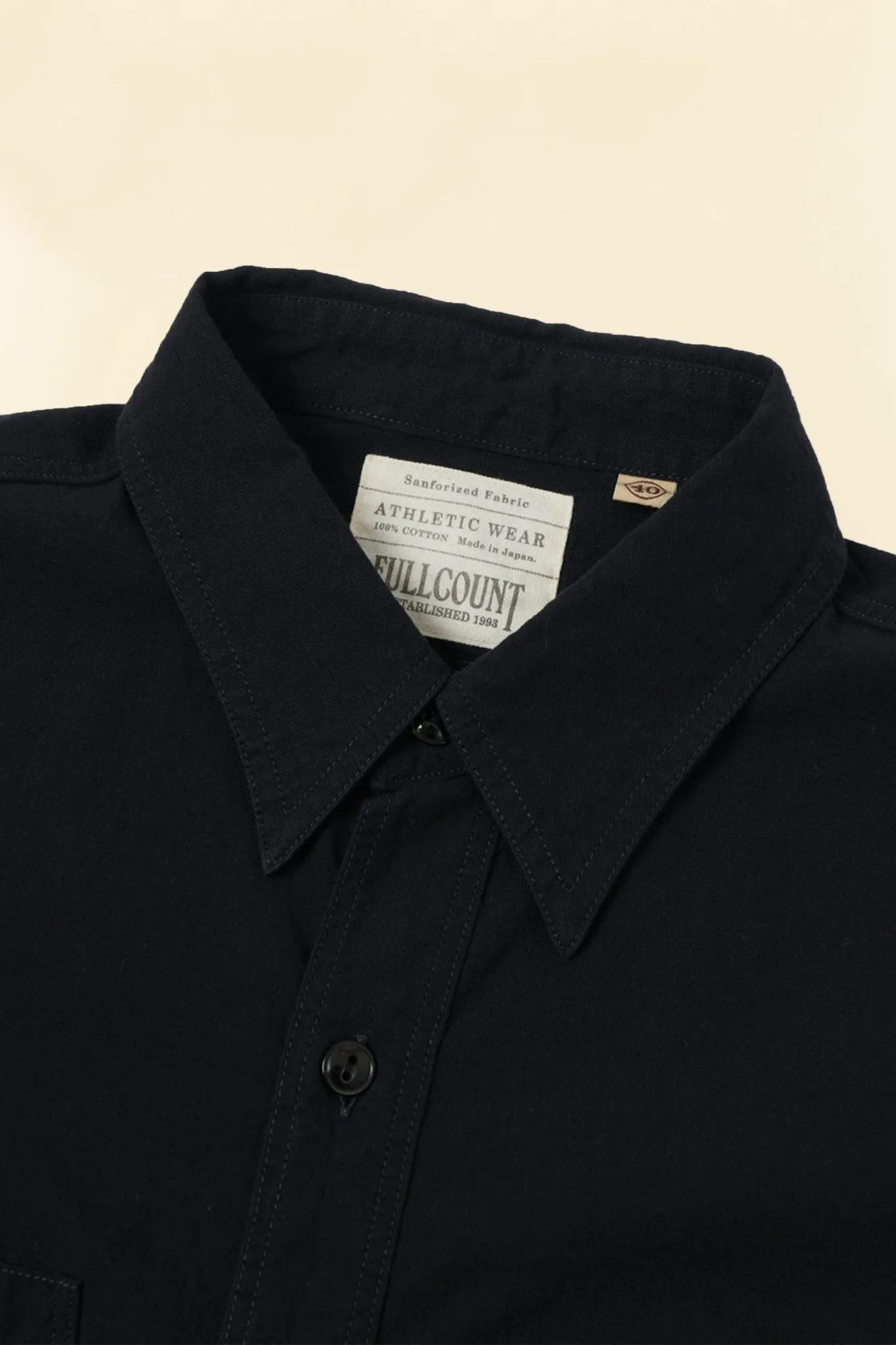 Fullcount Chambray Shirt - Black