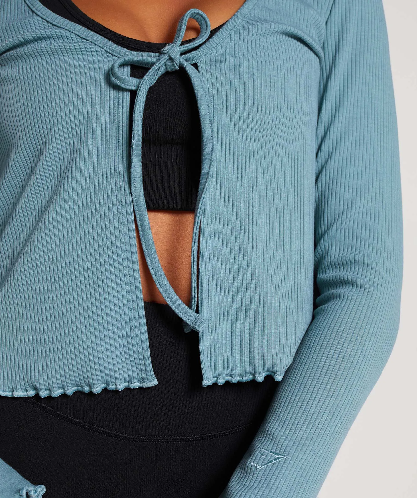 Gymshark Pause Cardigan - Charred Blue