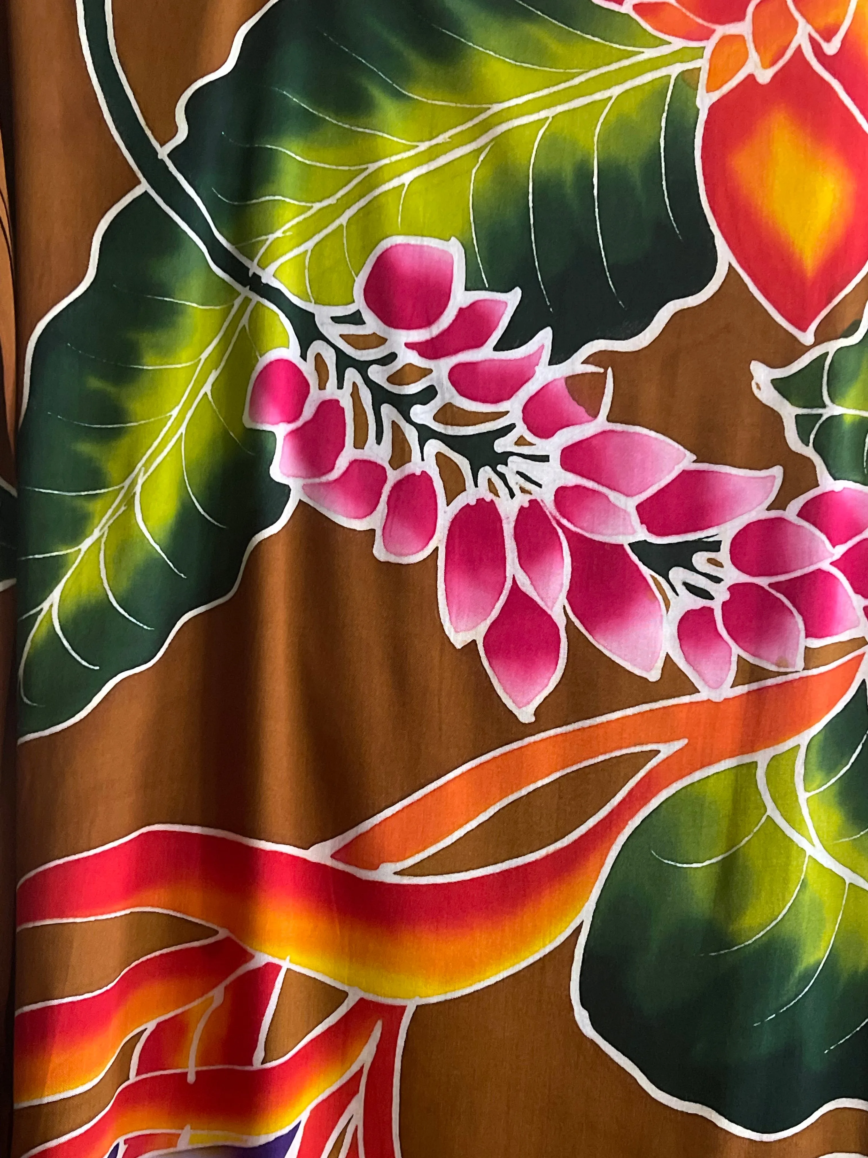 Hand Painted Tropical Paradise (2yds)