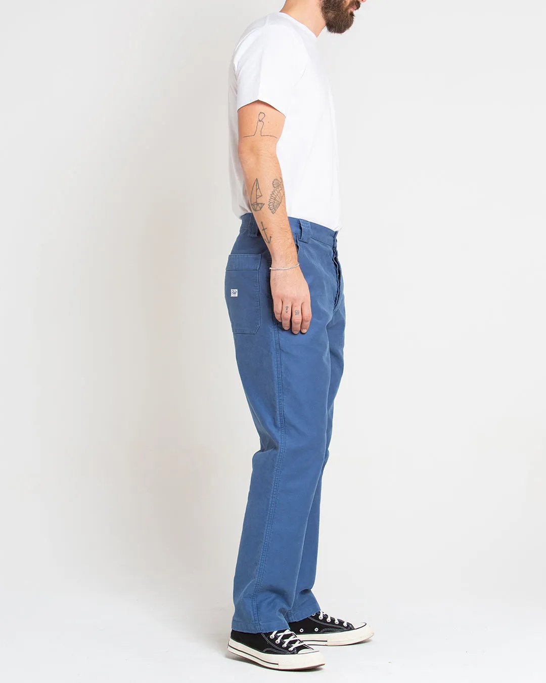 HANK WORK PANT - ENSIGN BLUE