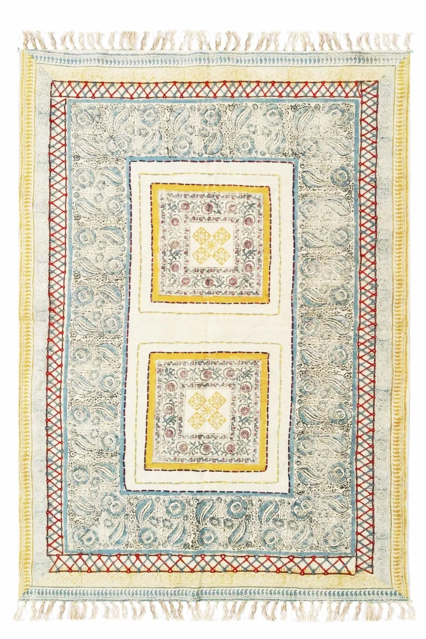 JOLLY - BLOCK PRINTED RUG