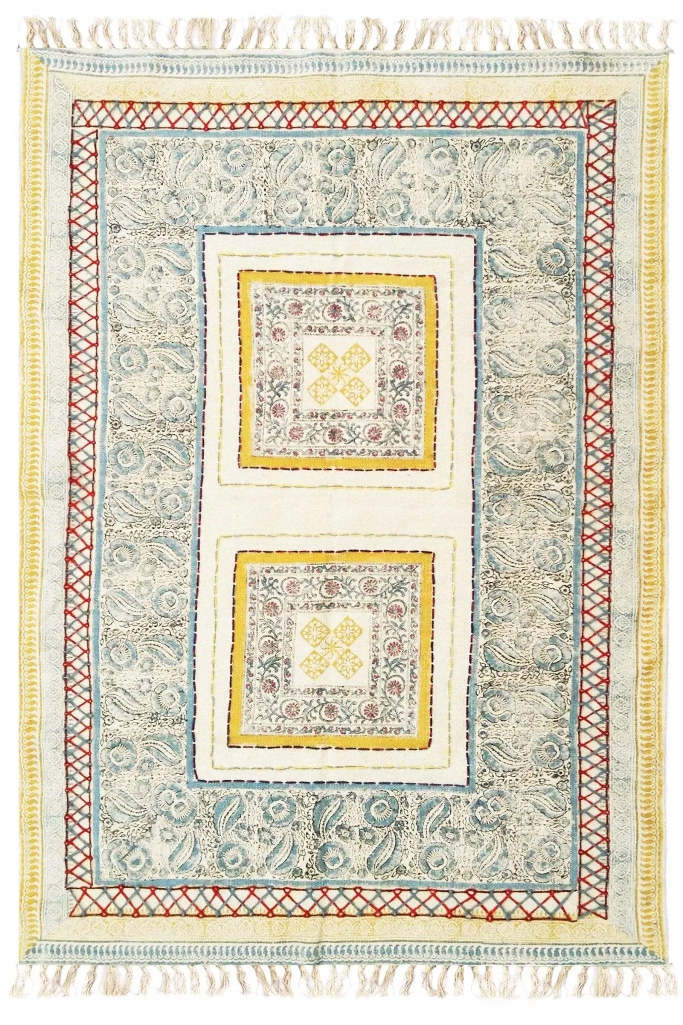 JOLLY - BLOCK PRINTED RUG