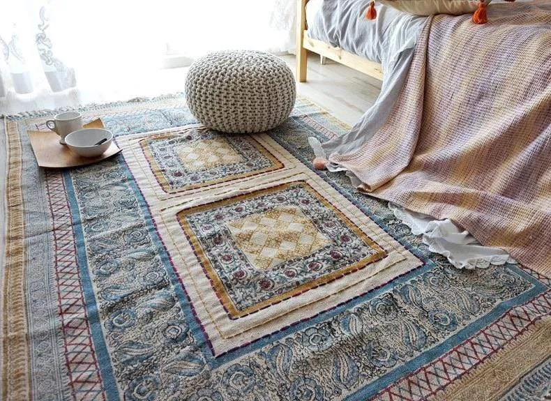 JOLLY - BLOCK PRINTED RUG