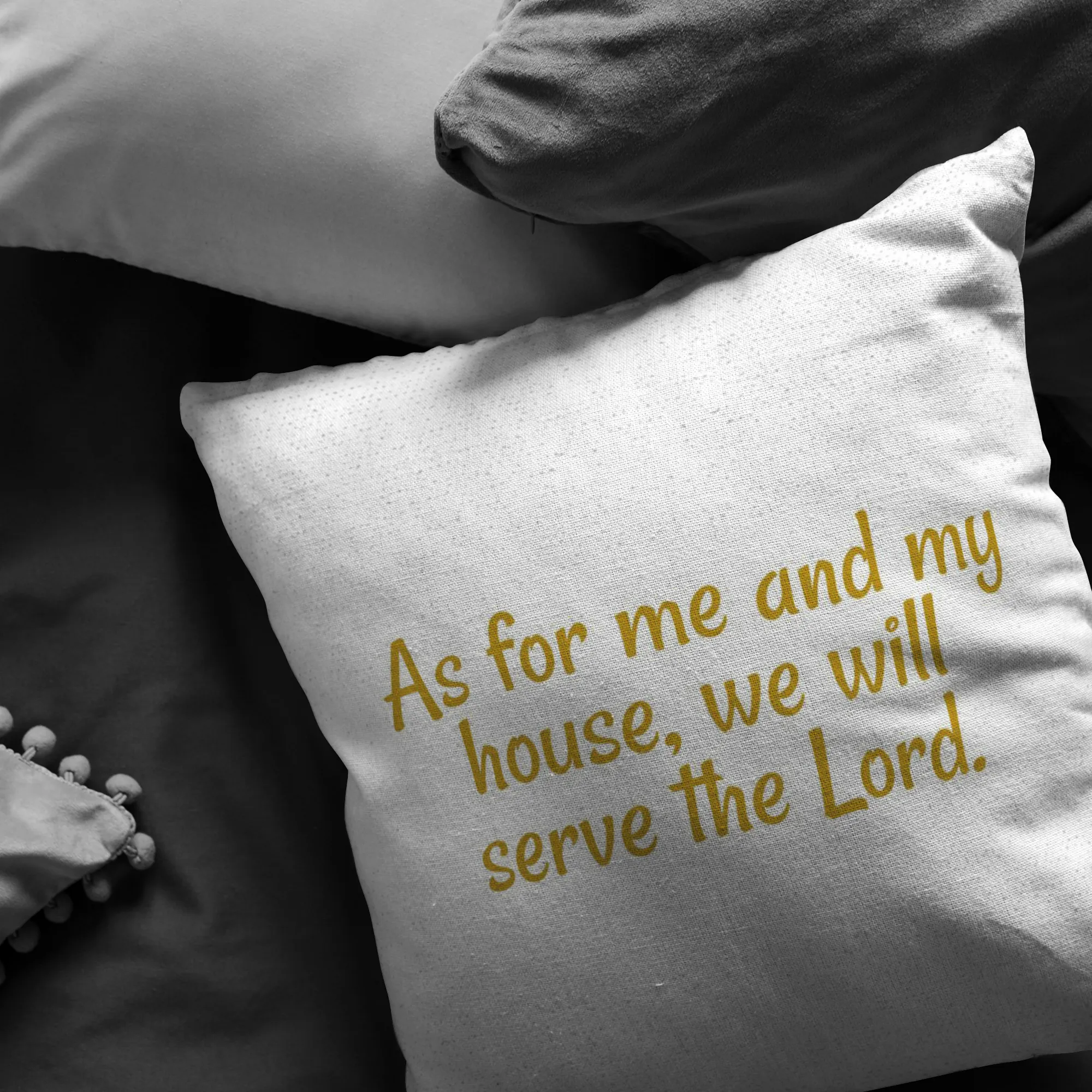 Joshua 24:15 Pillow