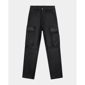 Ksubi Fugitive Cargo Black Waxed Pant