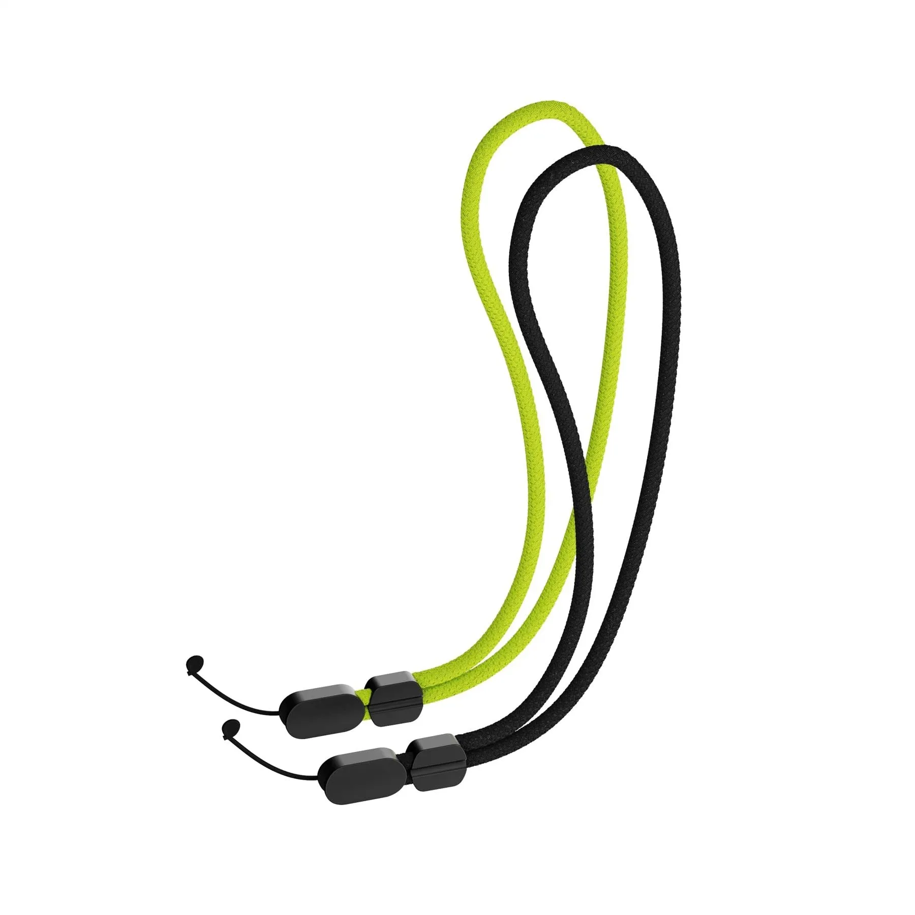 Lanyard Bundle (x2) - Black and Cyber Lime