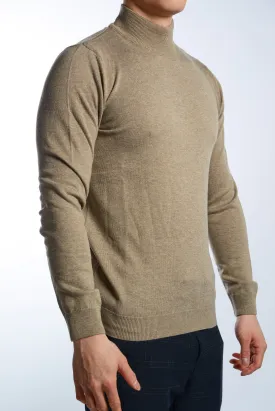 Leeds Slim Fit Mockneck Euro Sweater