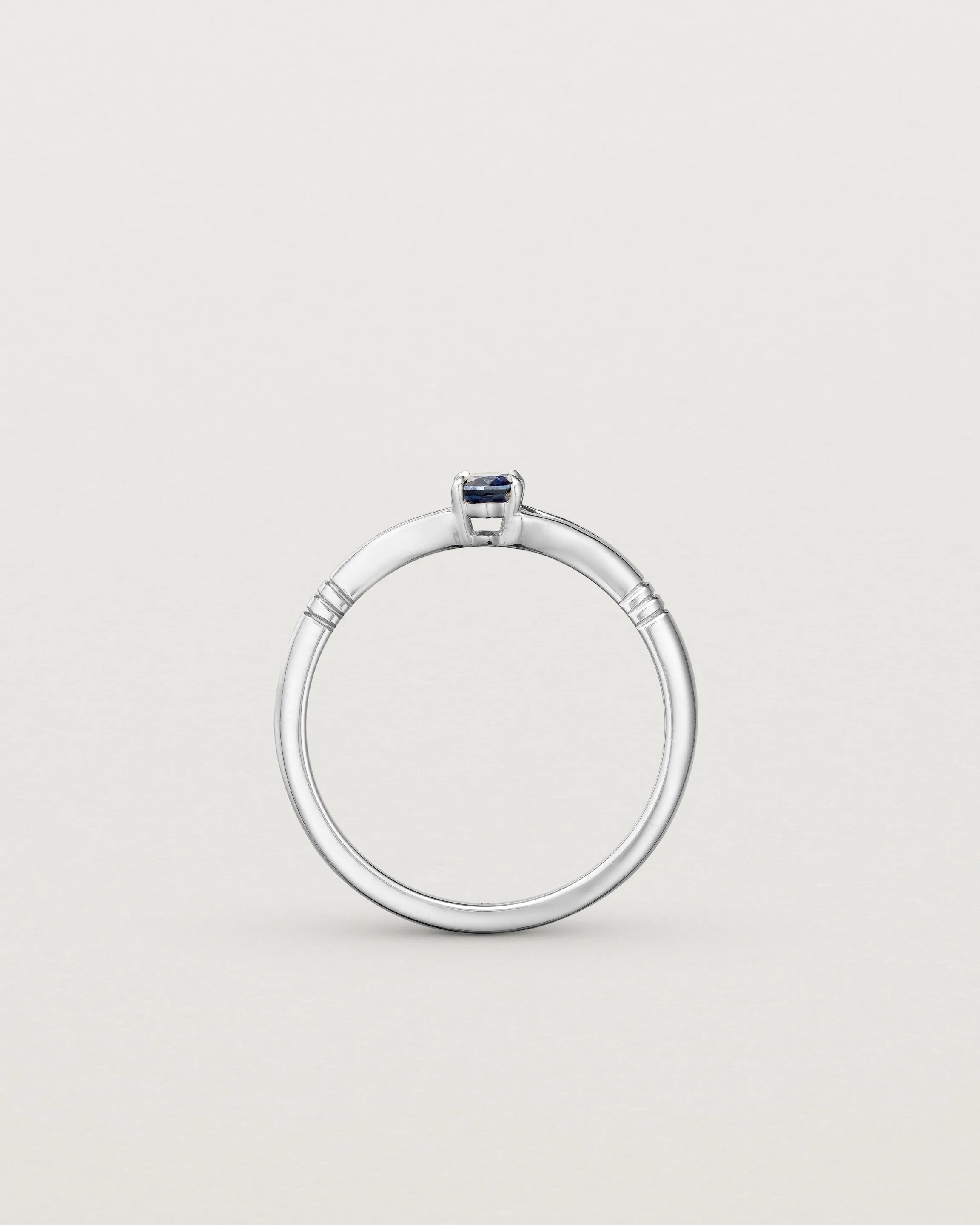 Lia Solitaire Ring | Australian Sapphire