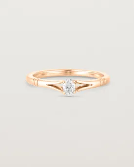 Lia Solitaire Ring | Diamond