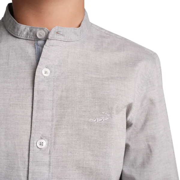 Little Scholar's Shirt - Castor Gray