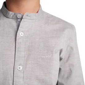 Little Scholar's Shirt - Castor Gray