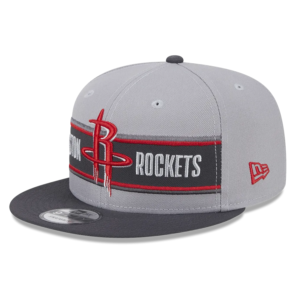 Men's Houston Rockets New Era 9FIFTY 2024 NBA Draft Alternate Snapback Adjustable Cap