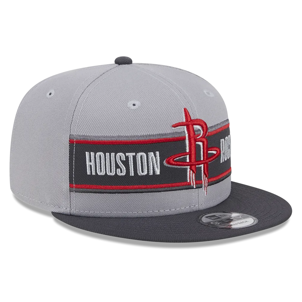 Men's Houston Rockets New Era 9FIFTY 2024 NBA Draft Alternate Snapback Adjustable Cap