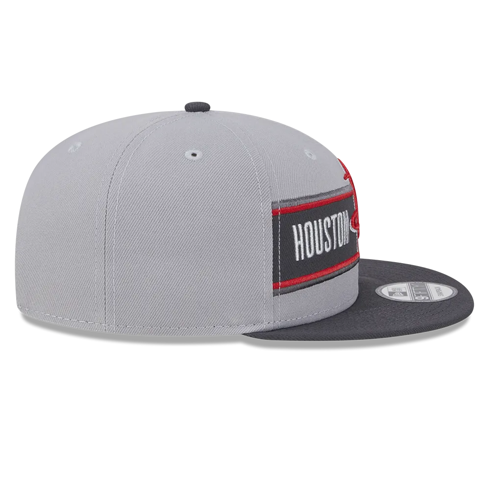 Men's Houston Rockets New Era 9FIFTY 2024 NBA Draft Alternate Snapback Adjustable Cap