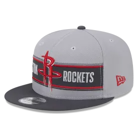 Men's Houston Rockets New Era 9FIFTY 2024 NBA Draft Alternate Snapback Adjustable Cap