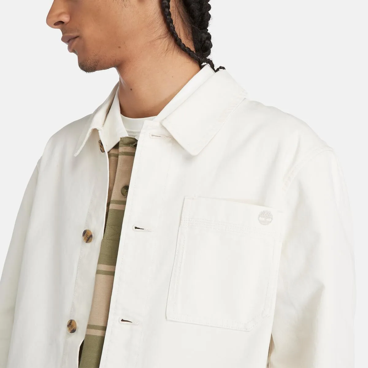 Men's Washed Canvas Chore Jacket