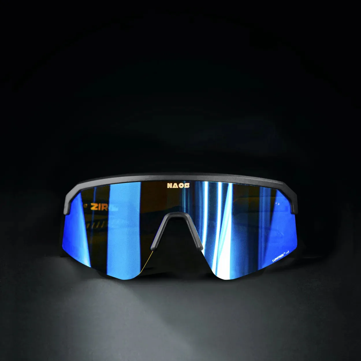 Naos | Ziris Sportbril | Matte Black / Blue