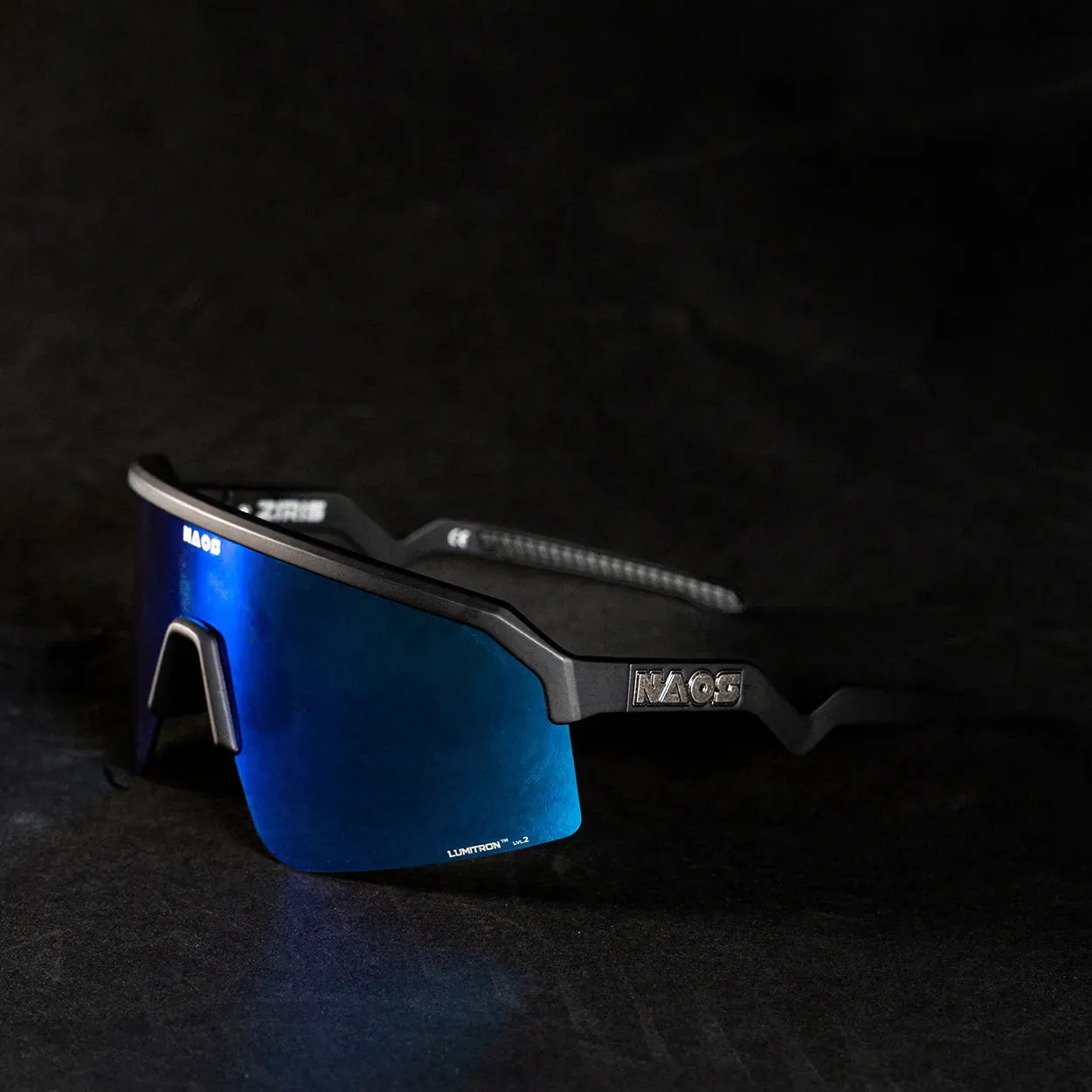 Naos | Ziris Sportbril | Matte Black / Blue