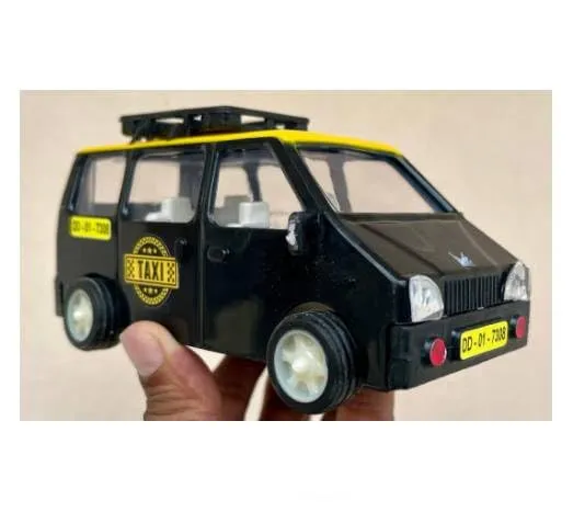 NEEL Toys Pull Back Eeco Taxi Action Replica  No Battery No Remote (Maruti Suzuki Taxi Ecco DD-01-7308Taxi)