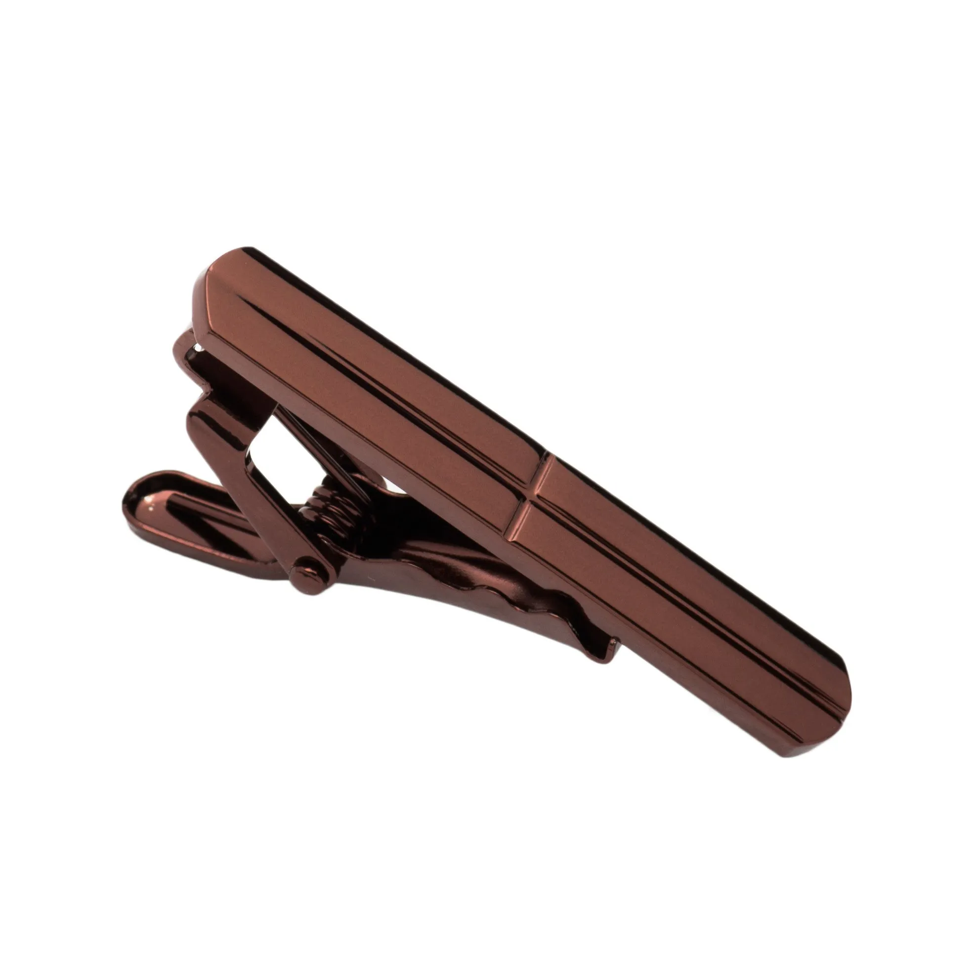 Norfolk Brown Stainless Steel Tie Bar