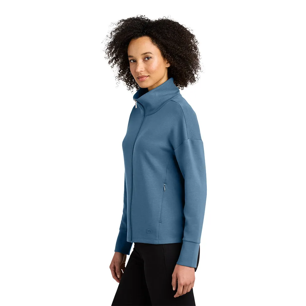 OGIO® Women’s Transcend Full-Zip - Blue Mist