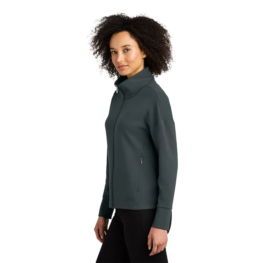 OGIO® Women’s Transcend Full-Zip - Tarmac Grey