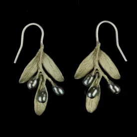 Olive Earrings - Wire Drop