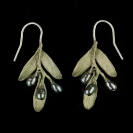 Olive Earrings - Wire Drop