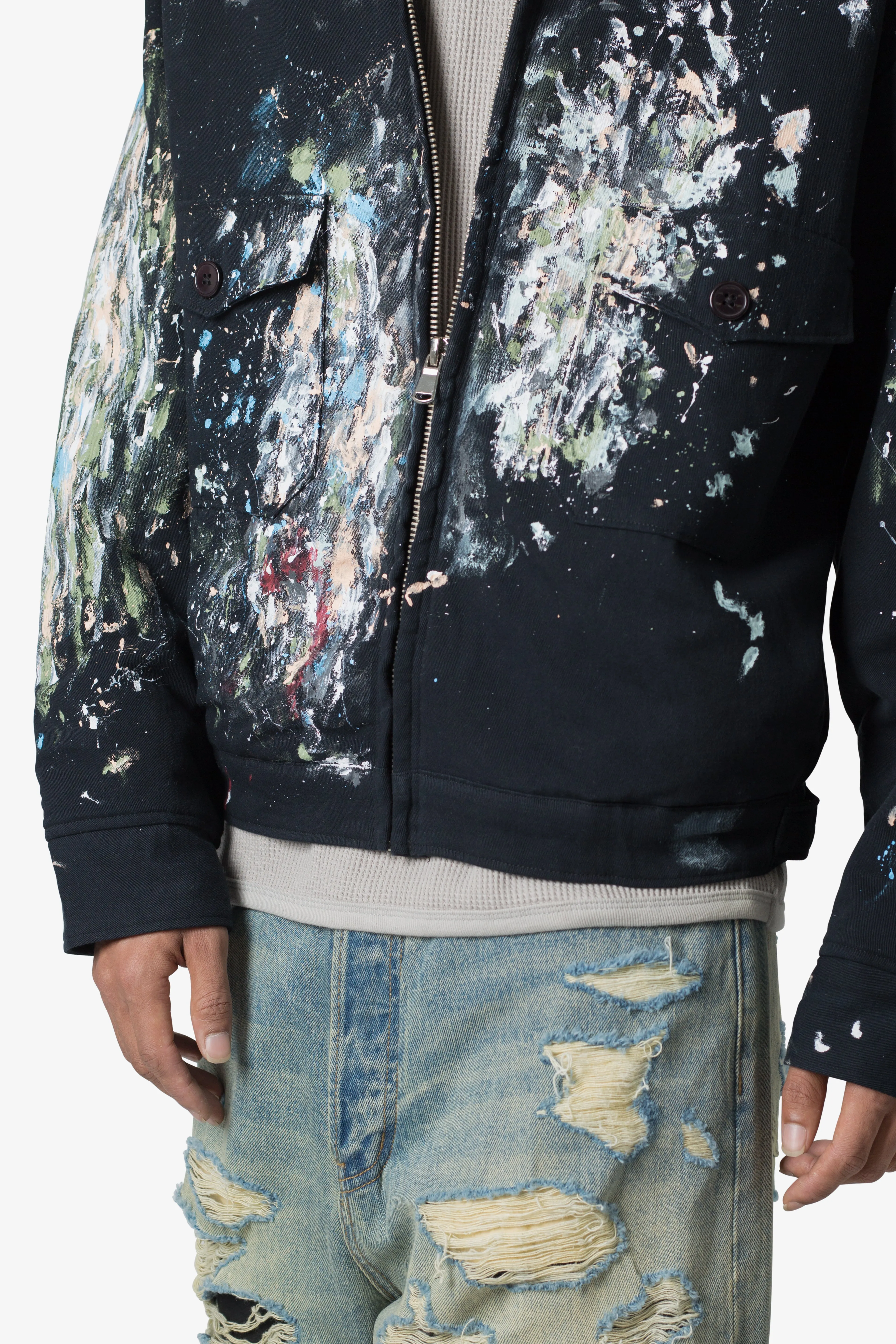 Painters Work Jacket - Black