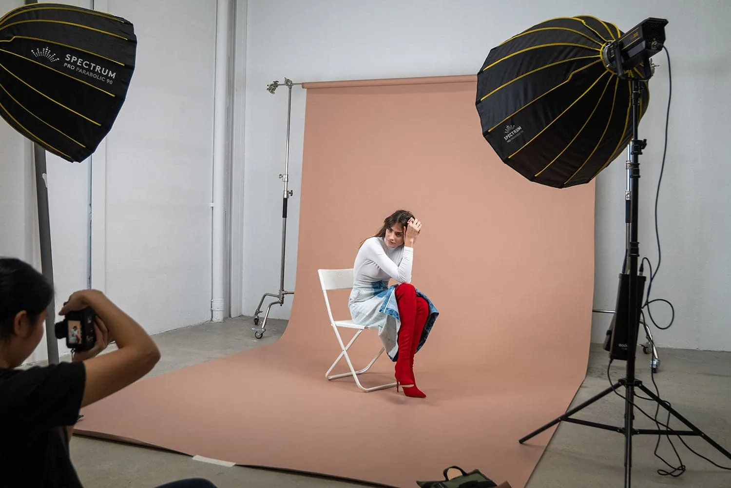 Paper Roll Photography Studio Backdrop Full Length (2.7 x 10M) - Moroccan Clay Brown