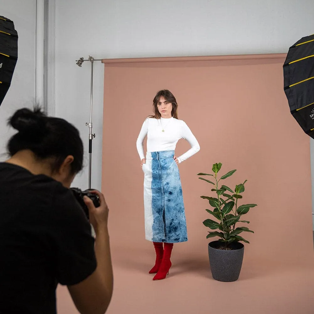 Paper Roll Photography Studio Backdrop Full Length (2.7 x 10M) - Moroccan Clay Brown