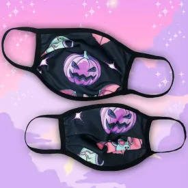 Pastel Halloween Print Mask