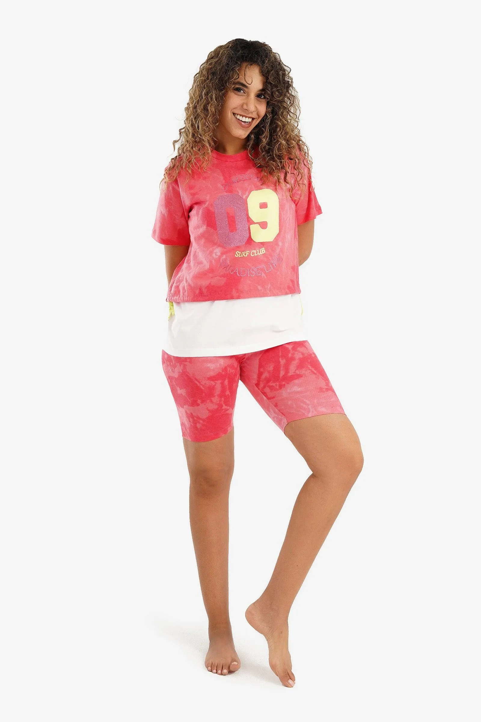 Printed Surf Club Pyjama Set