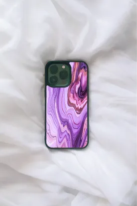 Purple Agate iPhone case