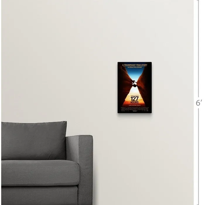 "127 Hours (2010)" Canvas Wall Art