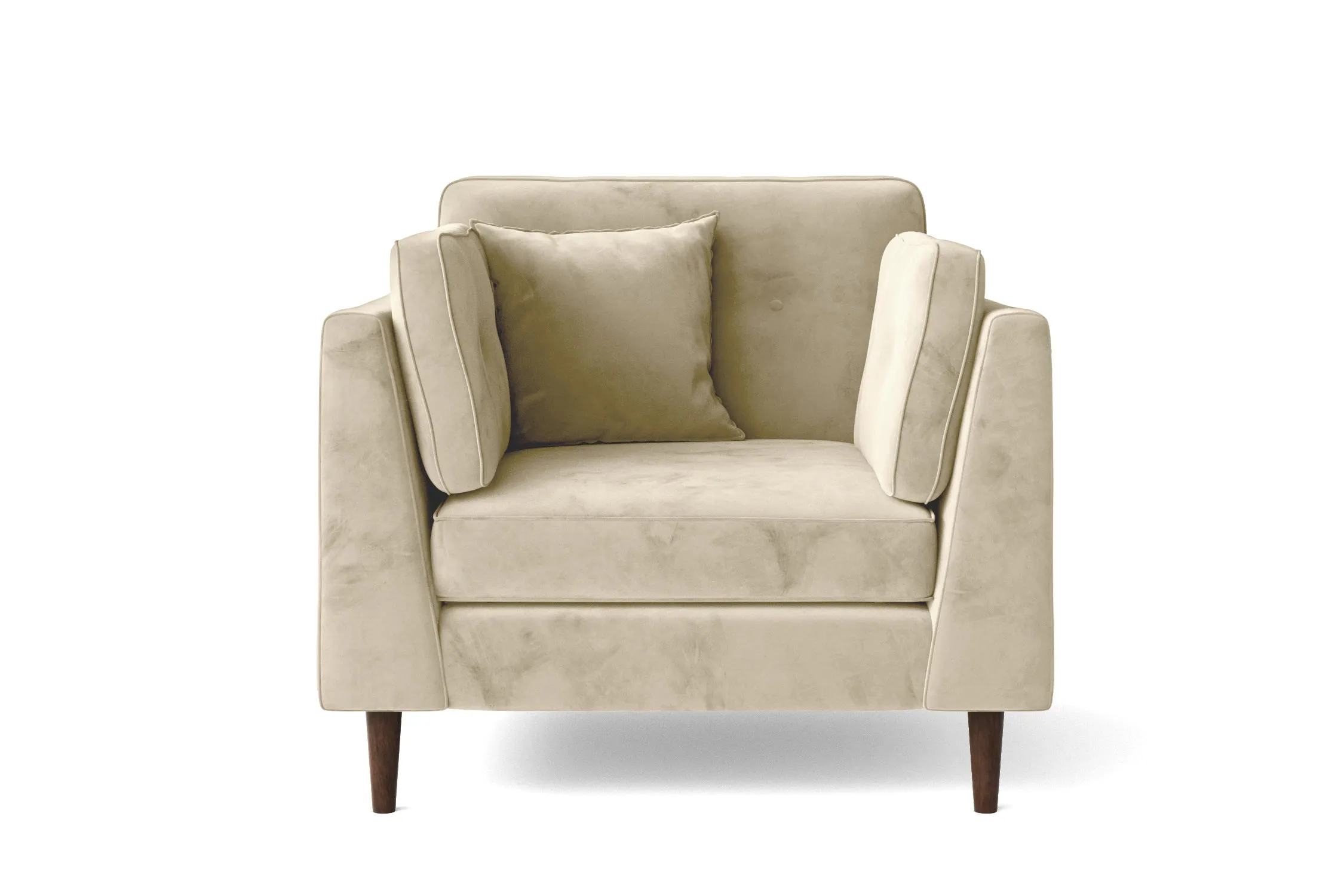 Ragusa Armchair Cream Velvet