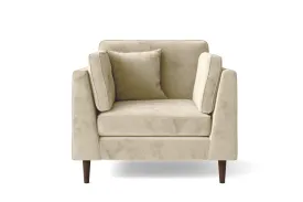 Ragusa Armchair Cream Velvet